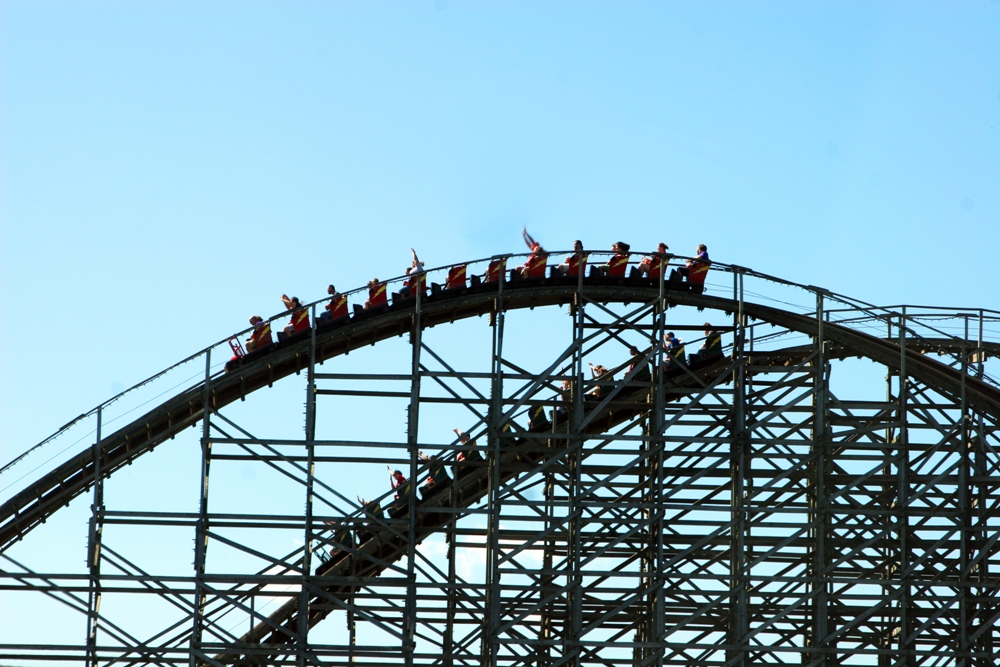 Top Four Wooden Roller Coasters in the US