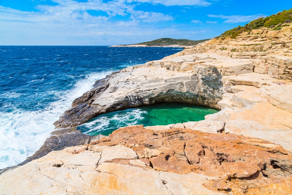 Greece's Hidden Gem – Swimming in Giola Lagoon – Thassos