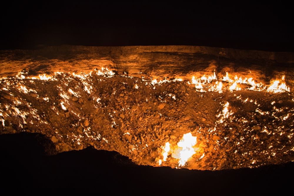 The Door to Hell – Darvasa Gas Crater – Karakum Desert, Turkmenistan