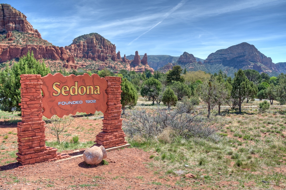 Sedona Arizona Day and Night