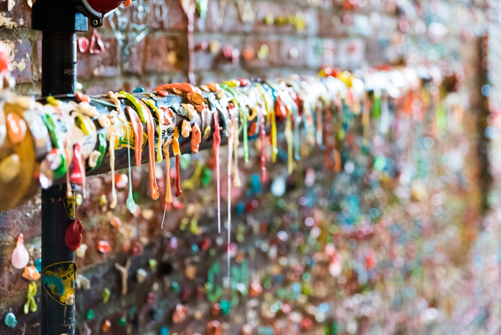 The Gum Wall – Seattle, Washington