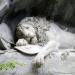 The Lion Monument of Lucerne, Switzerland